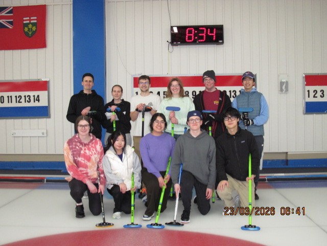 Curling Team Photo